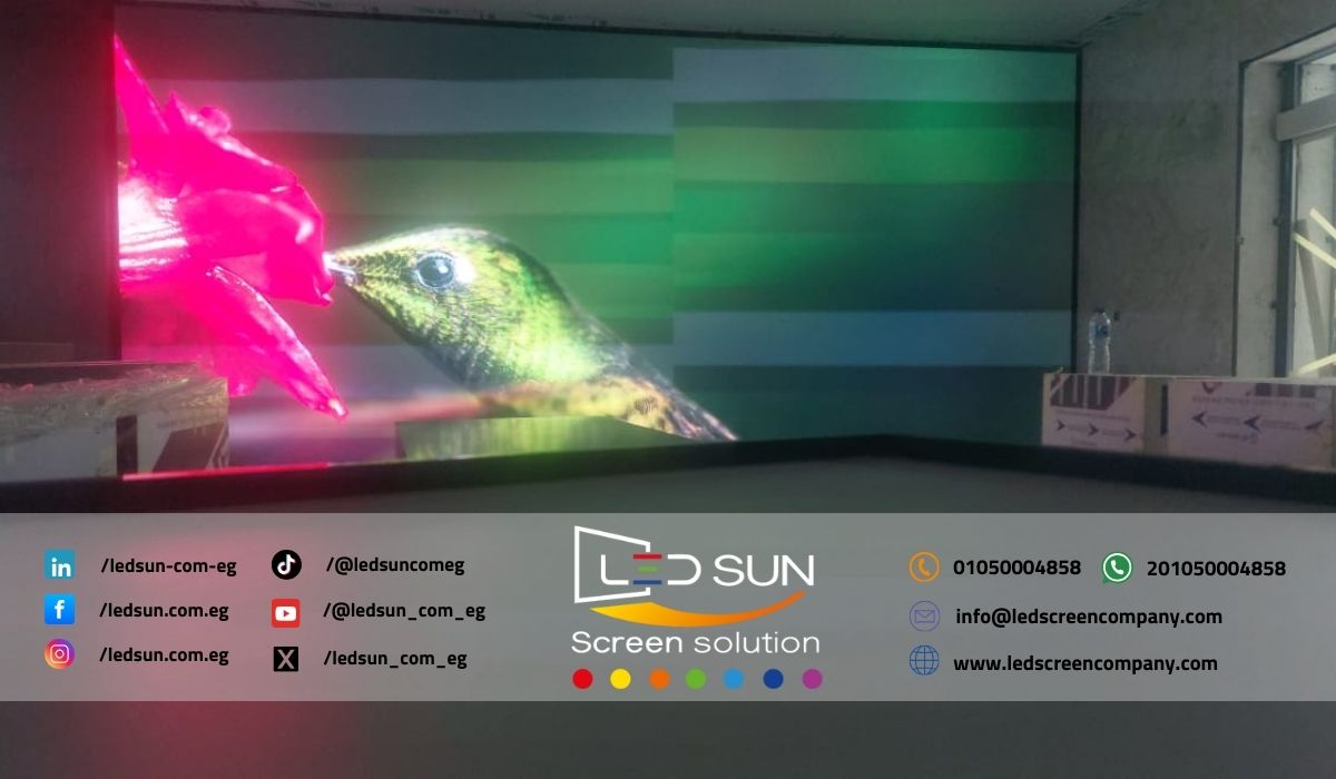 تركيب شاشات ليد مصنع هاير وصيانتها من شركة ليد صن