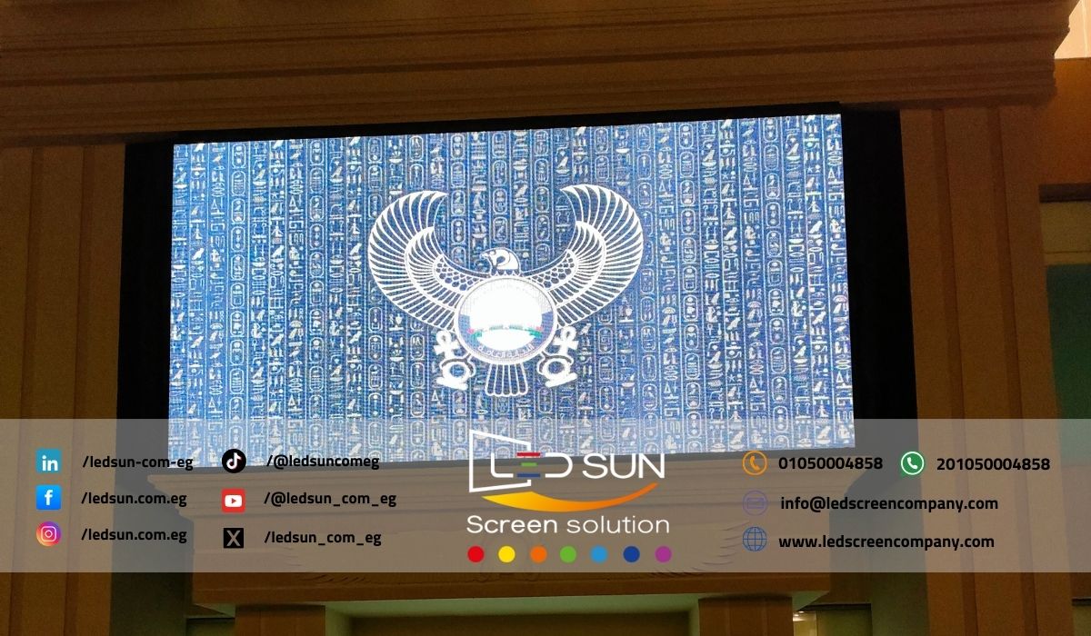 تركيب شاشات ليد مكتب النائب العام وصيانتها من شركة ليد صن